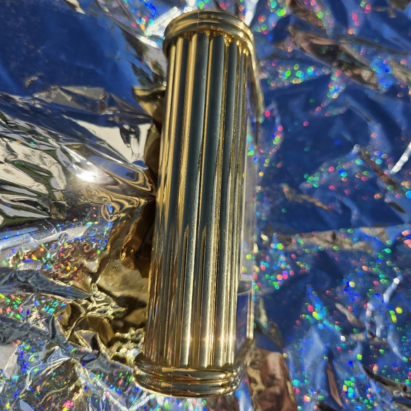 BULOVA Quartz Clock Blue Gold Mantel Shelf Clock Brass RARE Vintage Alarm - Picture 4 of 12